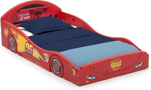 Cars toddler bed - toddler, lightning