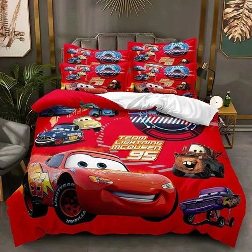 Cartoon cars bedding set - cars,
