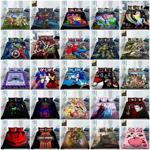 Kids cartoon quilt - 3d, duvet